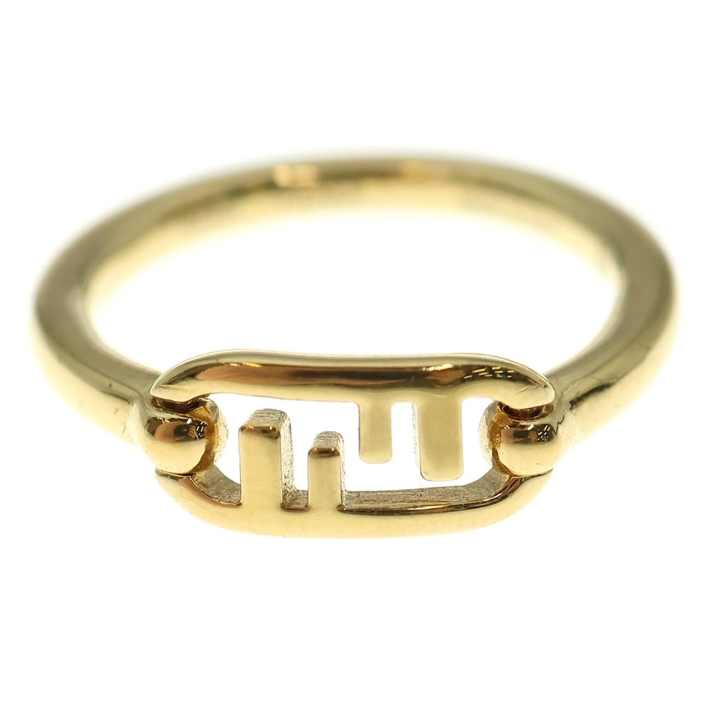 FENDI(フェンディ) オーロックリング FFロゴ 指輪 ゴールド