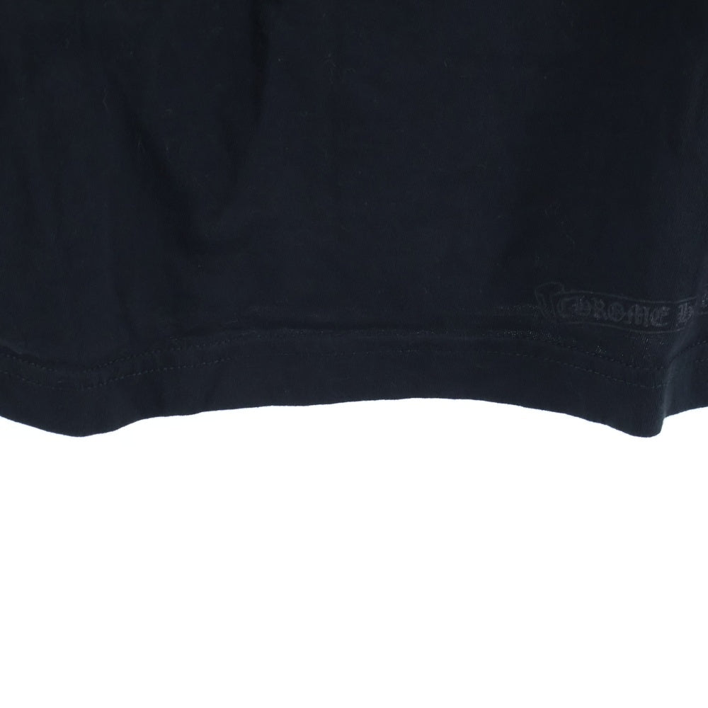 CHROME HEARTS(クロムハーツ) Paris 18 AV. Montaigne L S Tee パリ限定BSフレアプリント 長袖Tシャツ カットソー ロンT ブラック