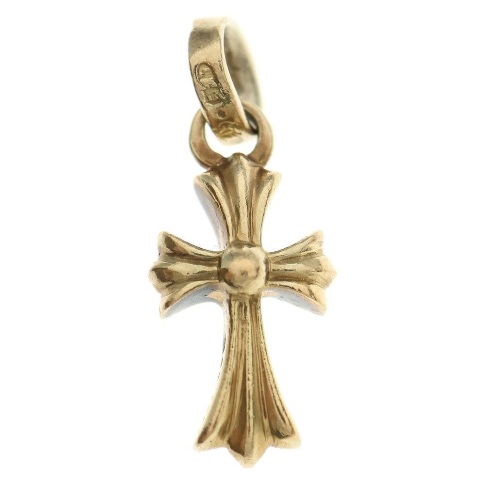 CHROME HEARTS(クロムハーツ) 22K CRS BBYFAT ベイビーファットクロス ペンダントトップ ゴールド BCA037