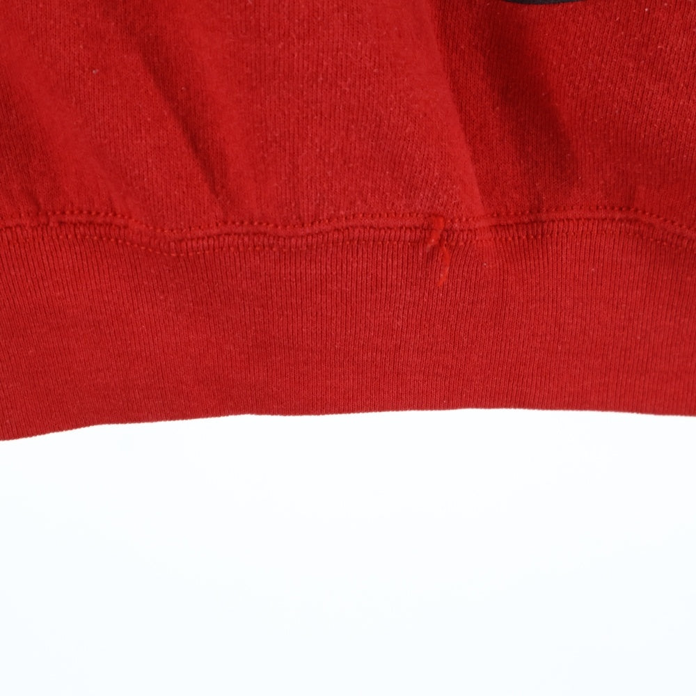 VINTAGE(ヴィンテージ) 90s DISNEY 青パンミッキー 両面プリント クルーネックスウェット レッド