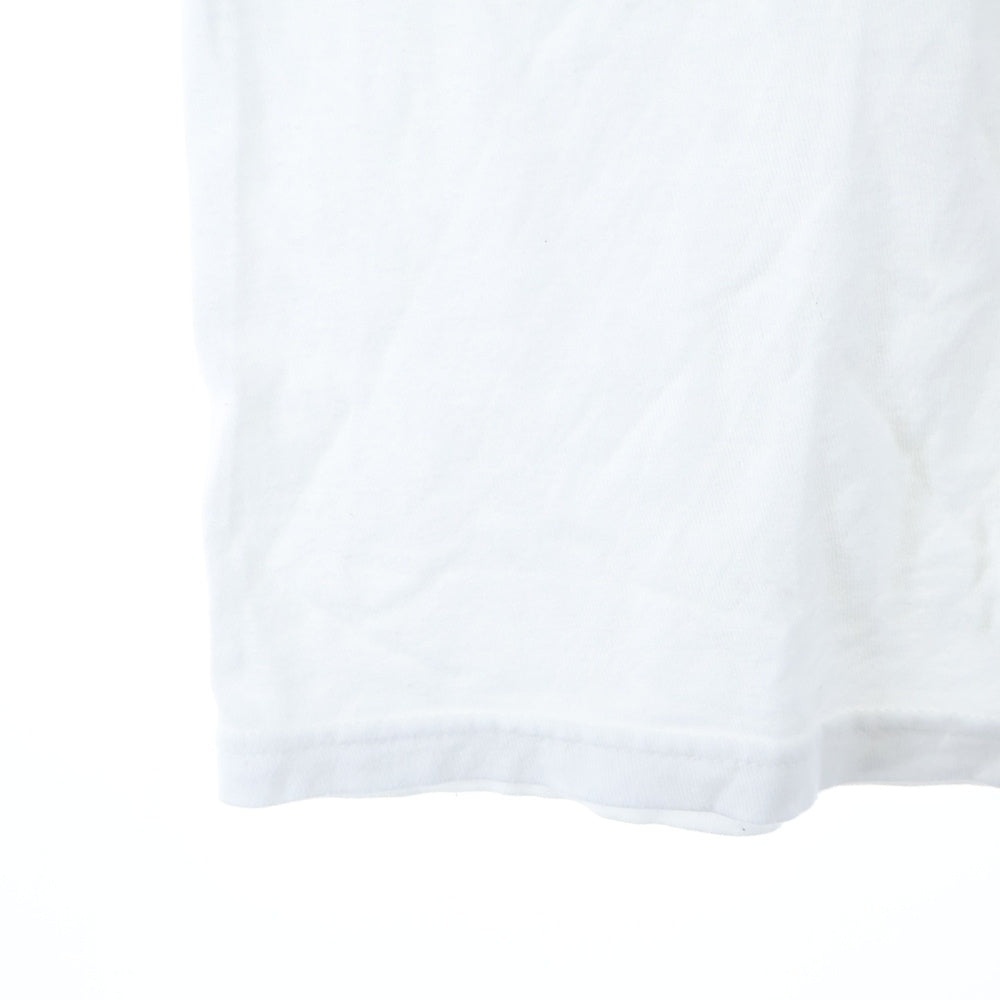 STUSSY(ステューシー) バックロゴプリント クルーネック半袖Tシャツ カットソー ホワイト