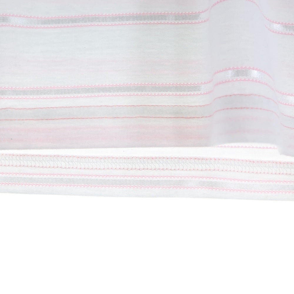 SUPREME(シュプリーム) 25SSxUMBRO Stripe Soccer Jersey アンブロ ストライプサッカージャージ 半袖Tシャツカットソー ホワイト/ピンク