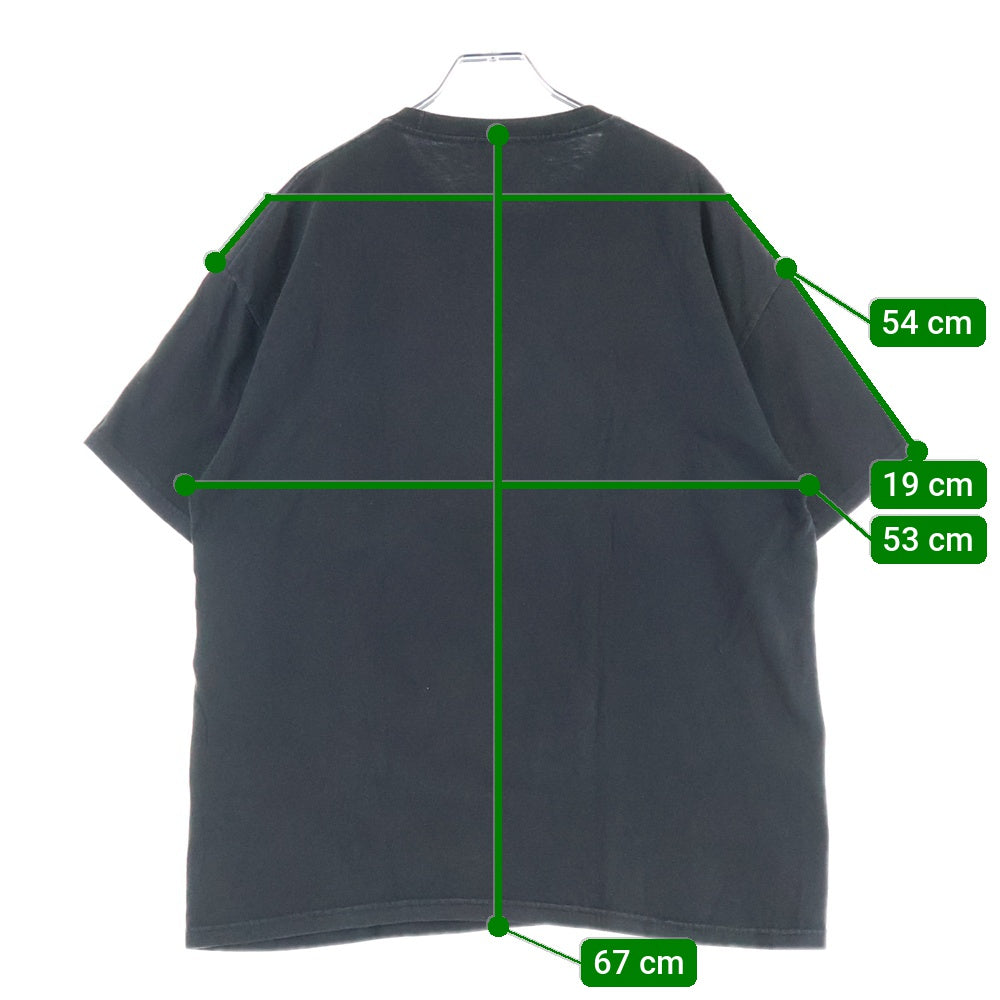 VINTAGE(ヴィンテージ) 00s BLEACH ブリーチ フロント黒崎一護プリント 半袖Tシャツカットソー ブラック