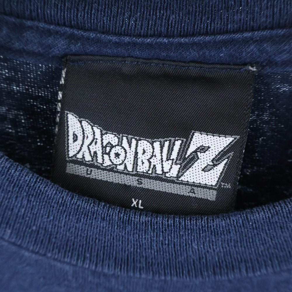 VINTAGE(ヴィンテージ) 90sDRAGON BALL ドラゴンボール 両面プリント 半袖Tシャツカットソー ネイビー