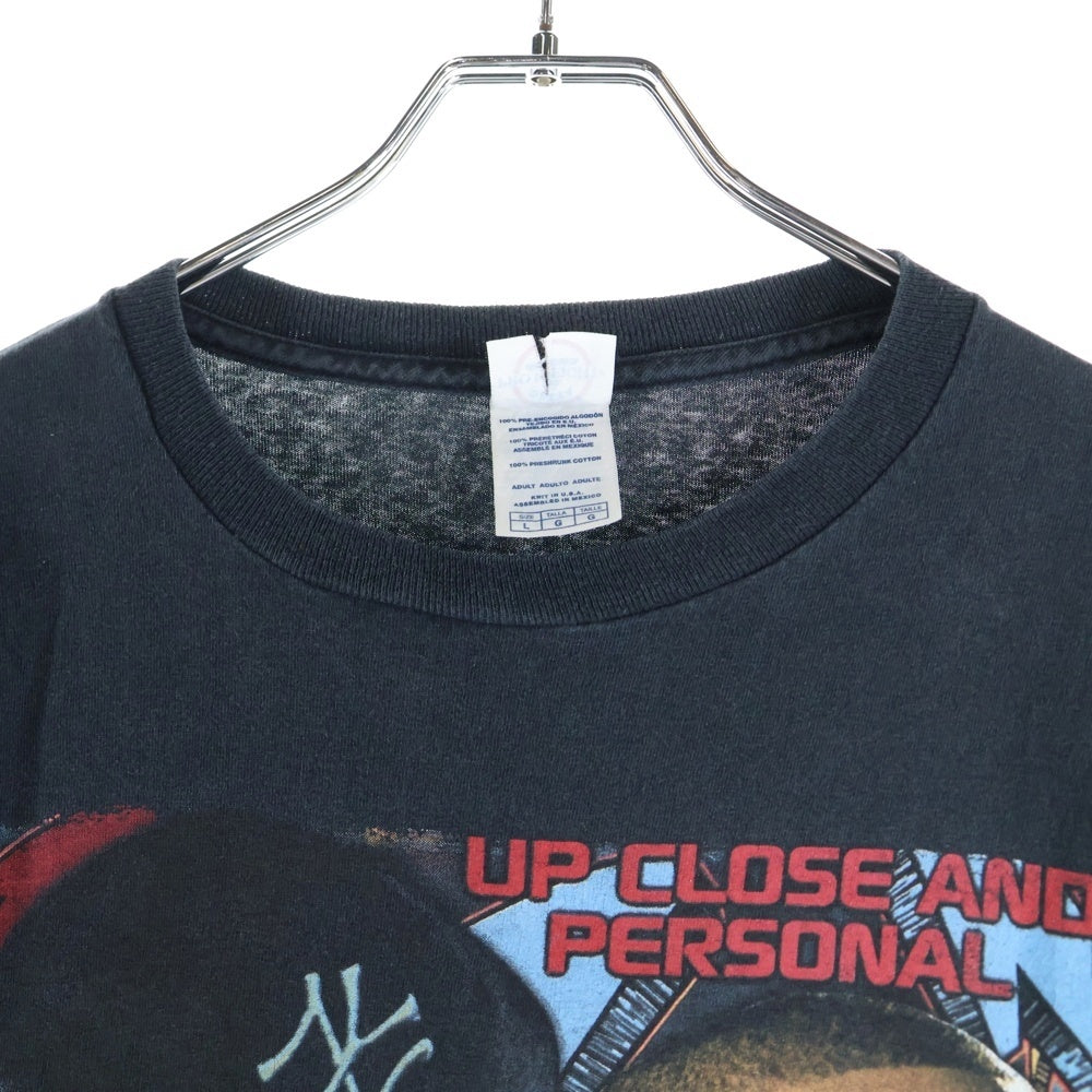 VINTAGE(ヴィンテージ) 00s CHRIS BROWN & BOW WOW HOLIDAY EXCLUSIVE TOUR クリスブラウン バウワウ ツアー プリント 半袖Tシャツカットソー ブラック