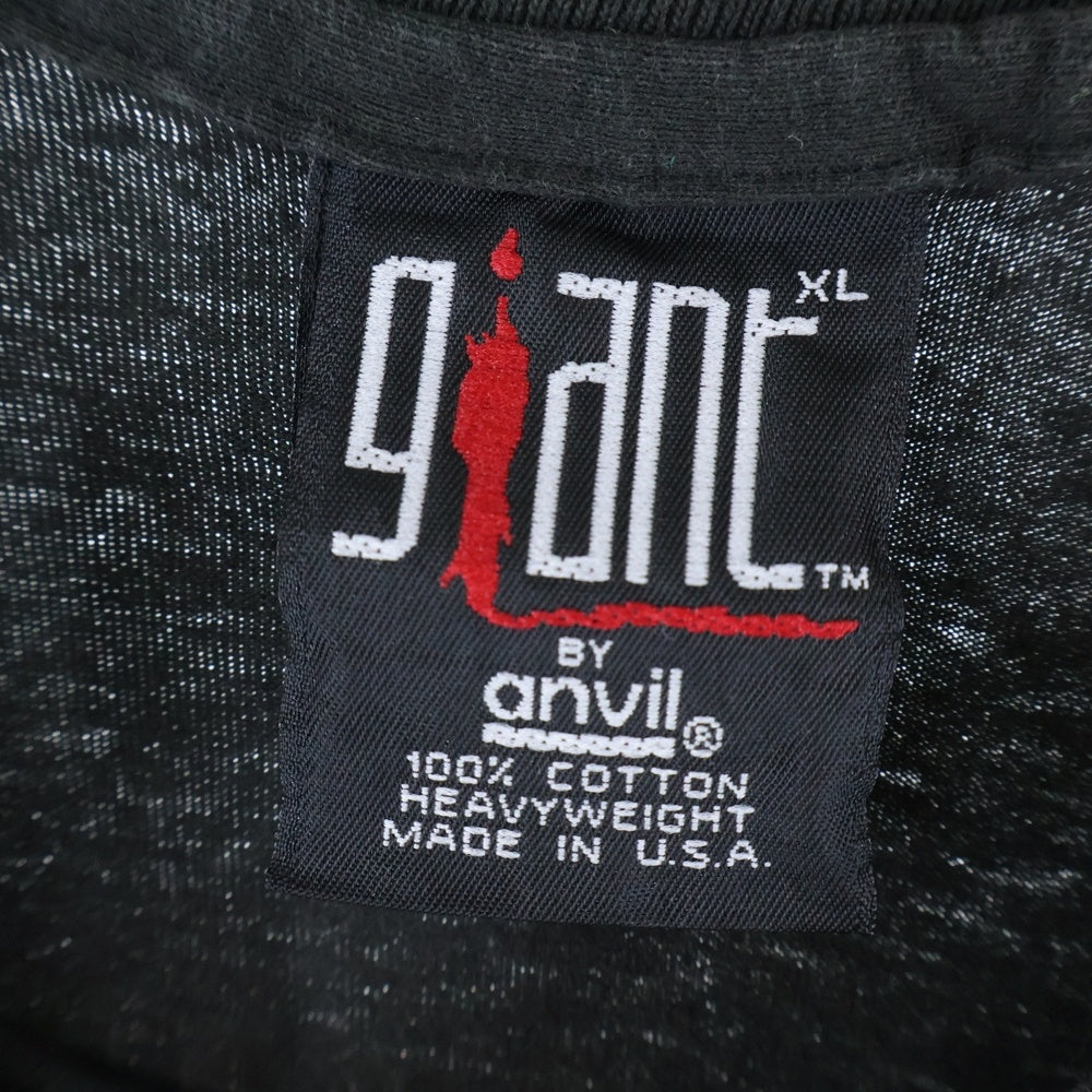 VINTAGE(ヴィンテージ) 90s ROCK FOR CHOICE 1994 MUSIC FESTIVAL 両面プリント 半袖Tシャツカットソー ブラック