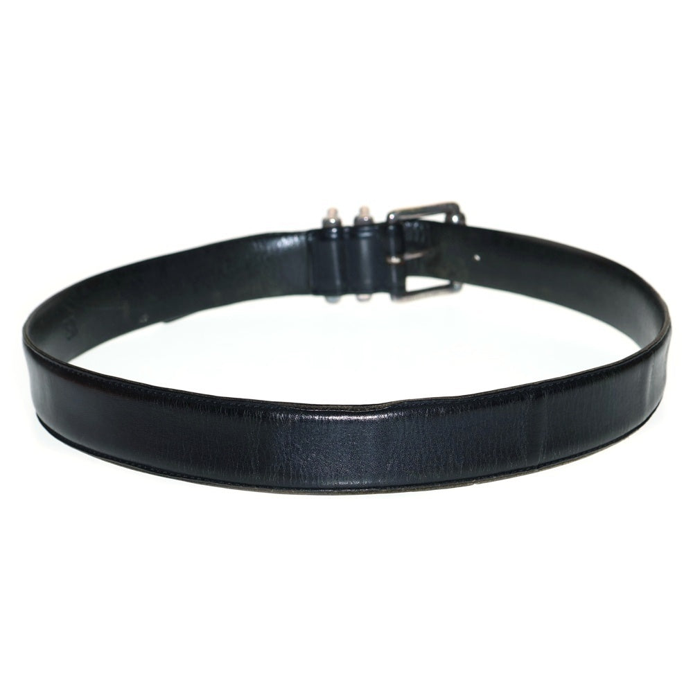 CHROME HEARTS(クロムハーツ) BLT ROLLER 3PC1.5inch 3PCローラーバックル レザーベルト シルバー BCA357