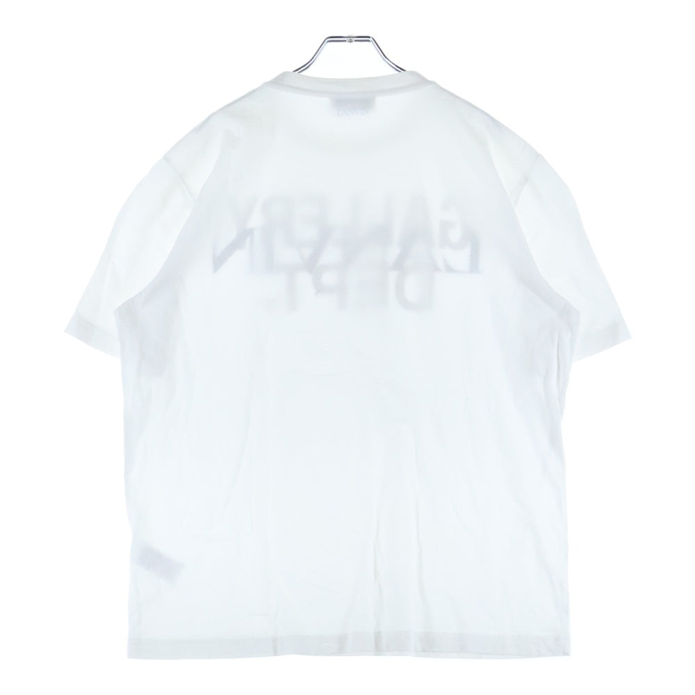 GALLERY DEPT.(ギャラリーデプト) x Lanvin Logo Printed T-Shirt ランバン ロゴプリントTシャツ ホワイト RU-TS0005-J091-E21