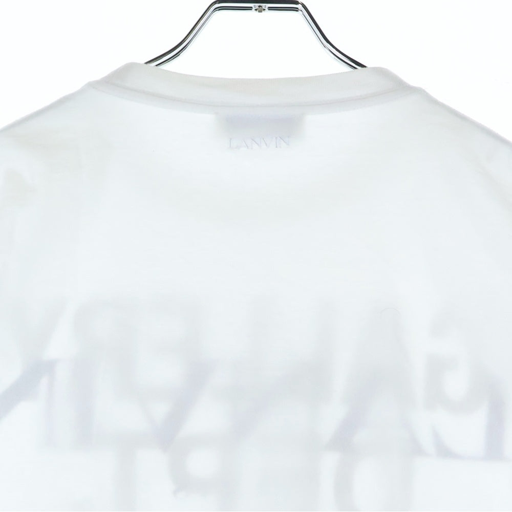 GALLERY DEPT.(ギャラリーデプト) x Lanvin Logo Printed T-Shirt ランバン ロゴプリントTシャツ ホワイト RU-TS0005-J091-E21