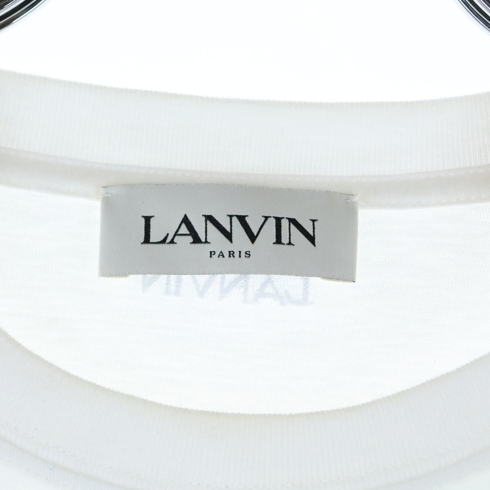 GALLERY DEPT.(ギャラリーデプト) x Lanvin Logo Printed T-Shirt ランバン ロゴプリントTシャツ ホワイト RU-TS0005-J091-E21