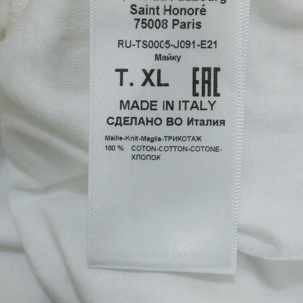 GALLERY DEPT.(ギャラリーデプト) x Lanvin Logo Printed T-Shirt ランバン ロゴプリントTシャツ ホワイト RU-TS0005-J091-E21