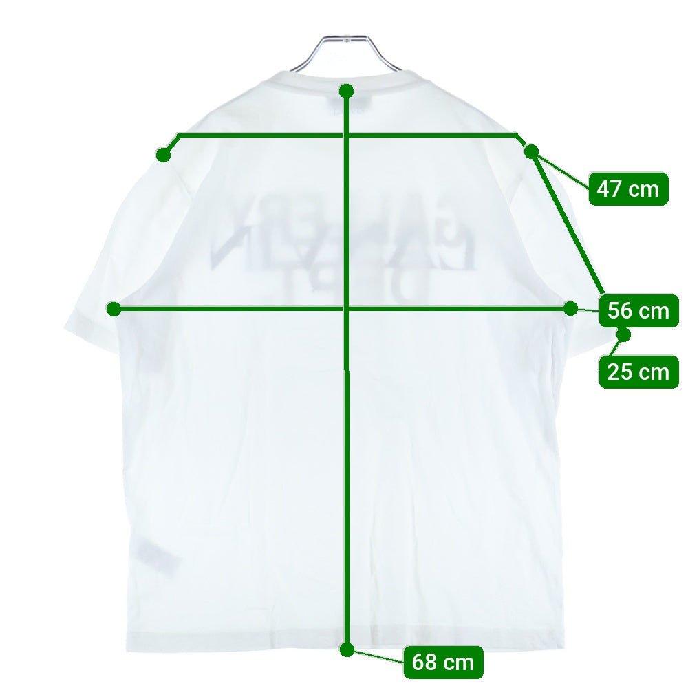 GALLERY DEPT.(ギャラリーデプト) x Lanvin Logo Printed T-Shirt ランバン ロゴプリントTシャツ ホワイト RU-TS0005-J091-E21