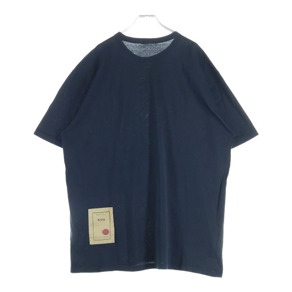 Ten C(テンシー) フロントロゴプリントTシャツ ブラック 22CTCUH02098 A06021