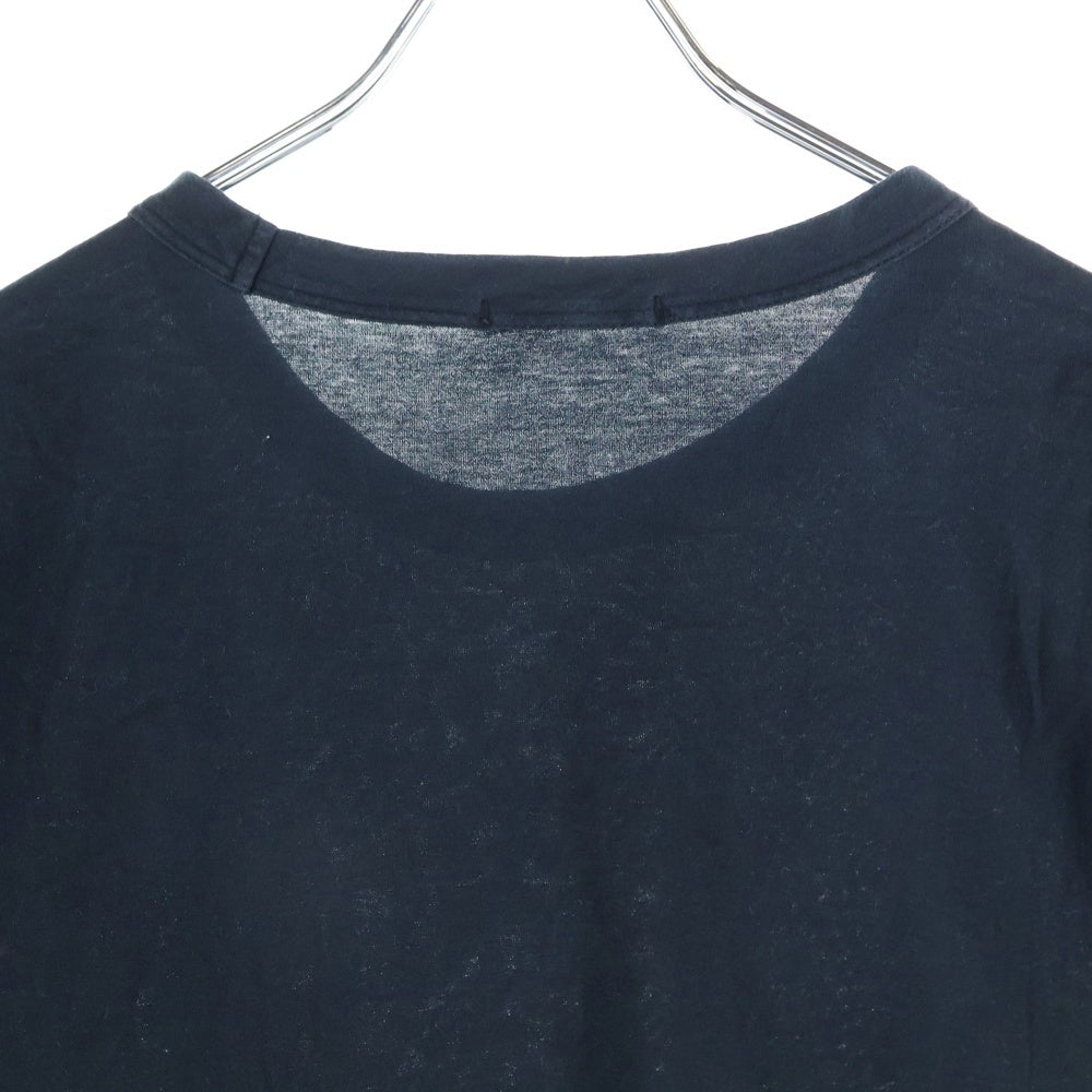 Ten C(テンシー) フロントロゴプリントTシャツ ブラック 22CTCUH02098 A06021