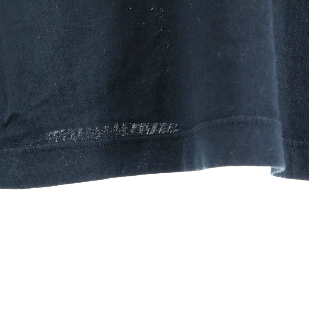 Ten C(テンシー) フロントロゴプリントTシャツ ブラック 22CTCUH02098 A06021