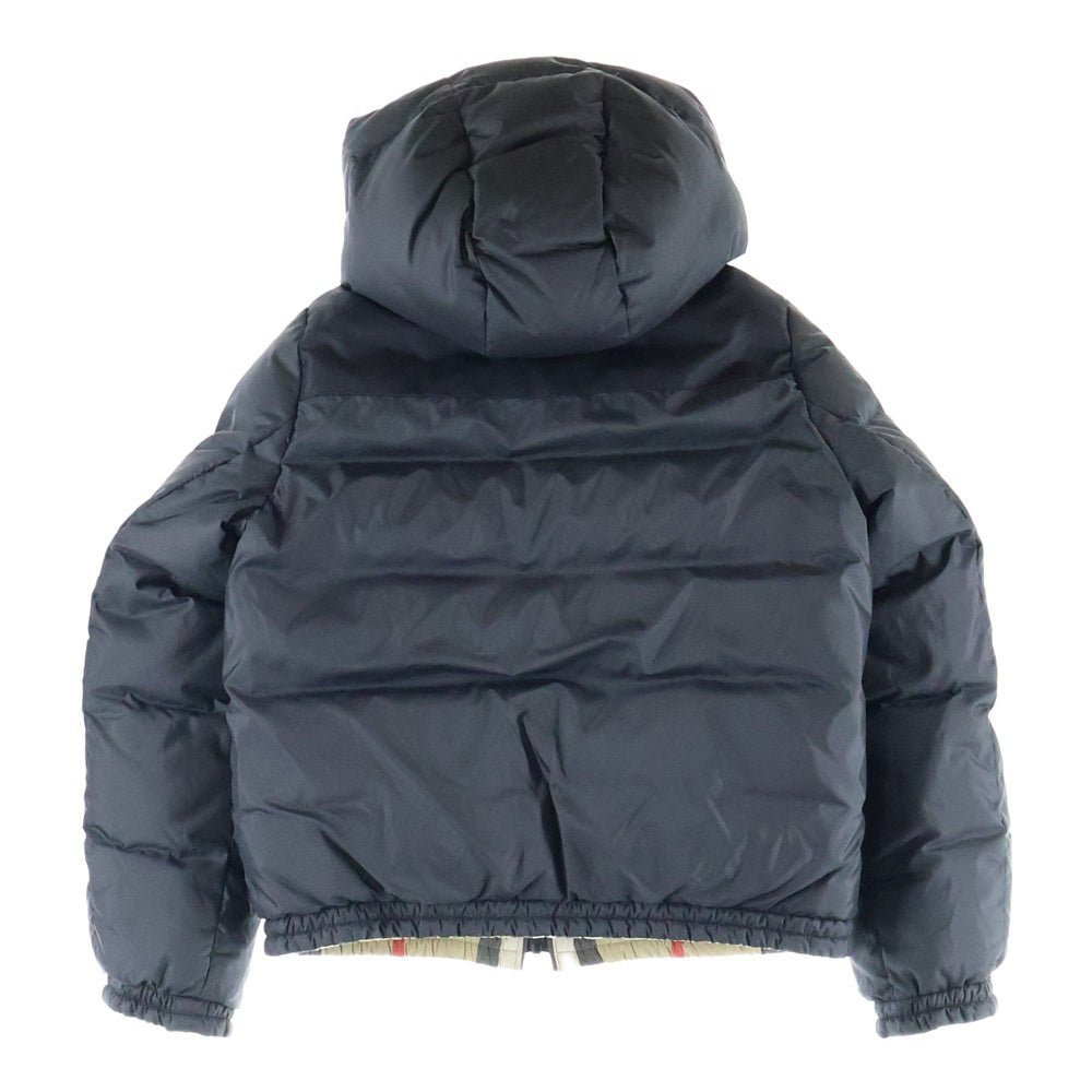 BURBERRY(バーバリー) ノバチェック フーディージップアップ ダウンジャケット 8646023 ベージュ