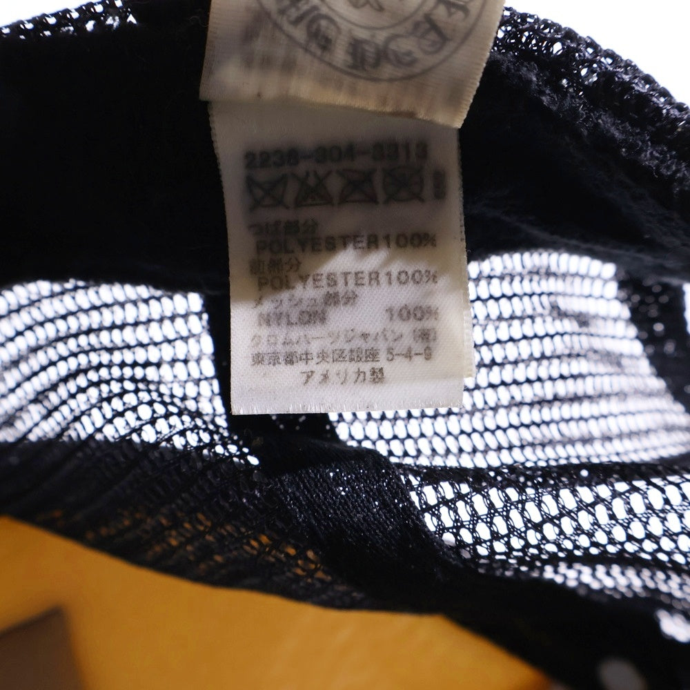 CHROME HEARTS(クロムハーツ) OLD TRUCKER CAP オールド CHパッチ メッシュトラッカーキャップ ブラック/ホワイト