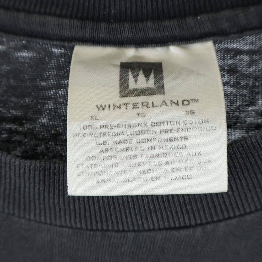 VINTAGE(ヴィンテージ) 90s MARILYN MANSON GOD IS IN THE TV マリリンマンソン ゴッドイズザティーヴィー Tシャツ 半袖カットソー ブラック