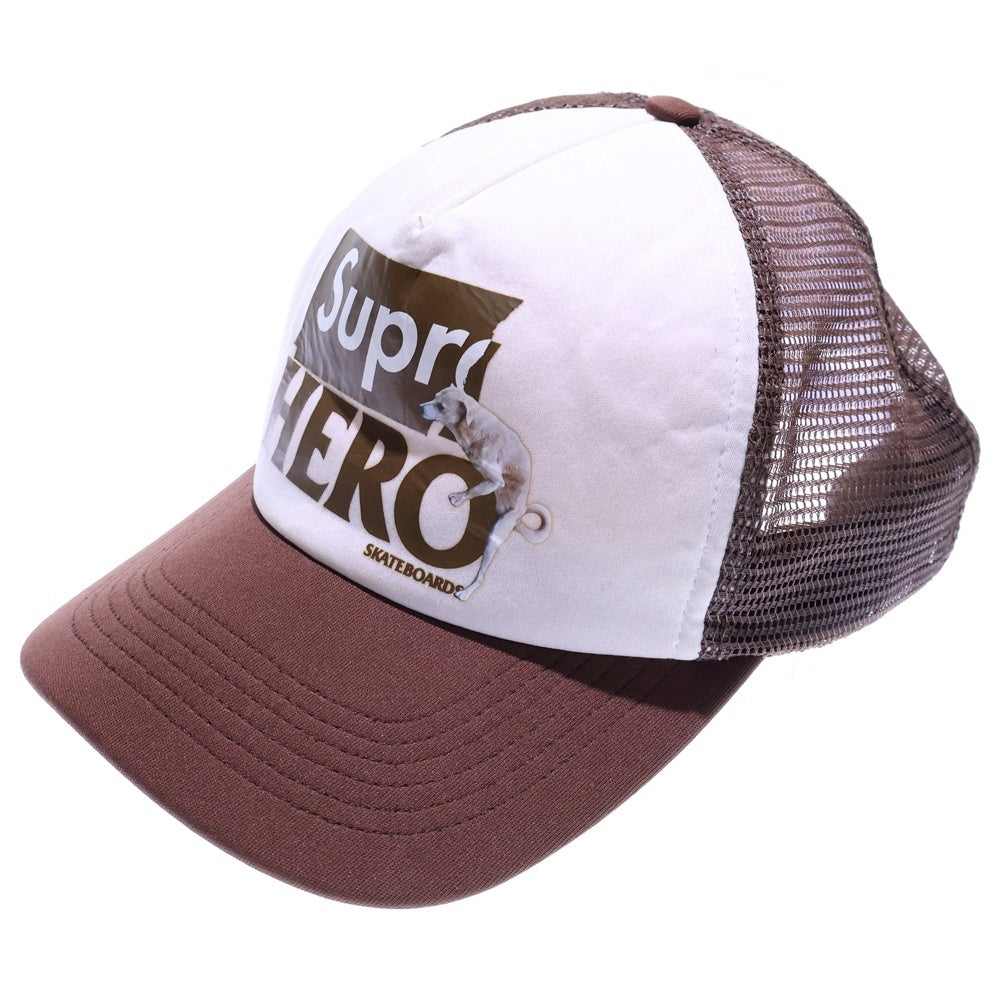 SUPREME(シュプリーム) 22SS ANTI HERO Mesh Back 5-Panel Cap アンタイヒーロー メッシュ バック 5パネル キャップ ブラウン
