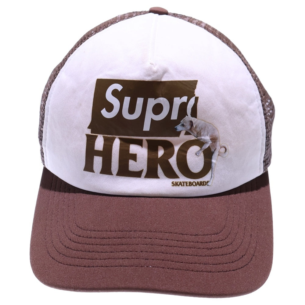 SUPREME(シュプリーム) 22SS ANTI HERO Mesh Back 5-Panel Cap アンタイヒーロー メッシュ バック 5パネル キャップ ブラウン