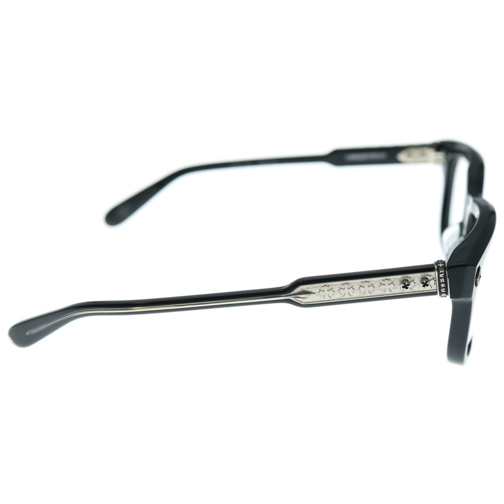 CHROME HEARTS(クロムハーツ) AMBIDIXTROUS CHプラス ウェリントン型 サングラス メガネ アイウェア ブラック/シルバー