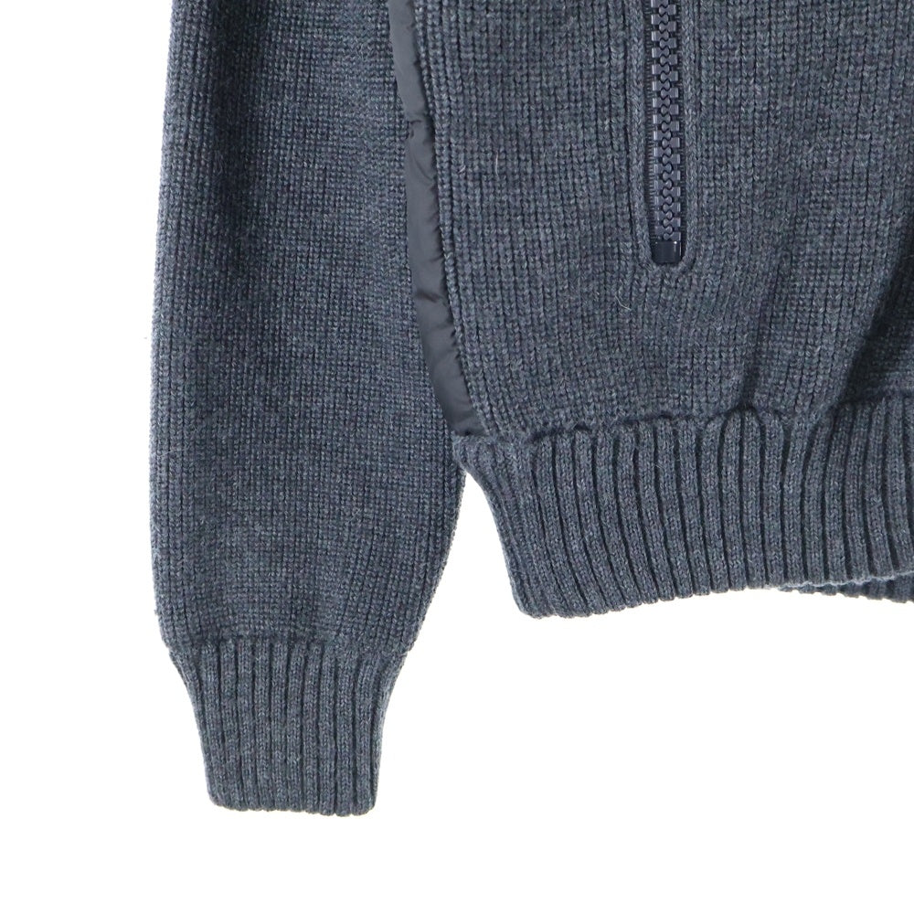 MONCLER(モンクレール) TRICOT CARDIGAN A20919413500 94111 トリコ ジップニットカーディガンフーディ グレー