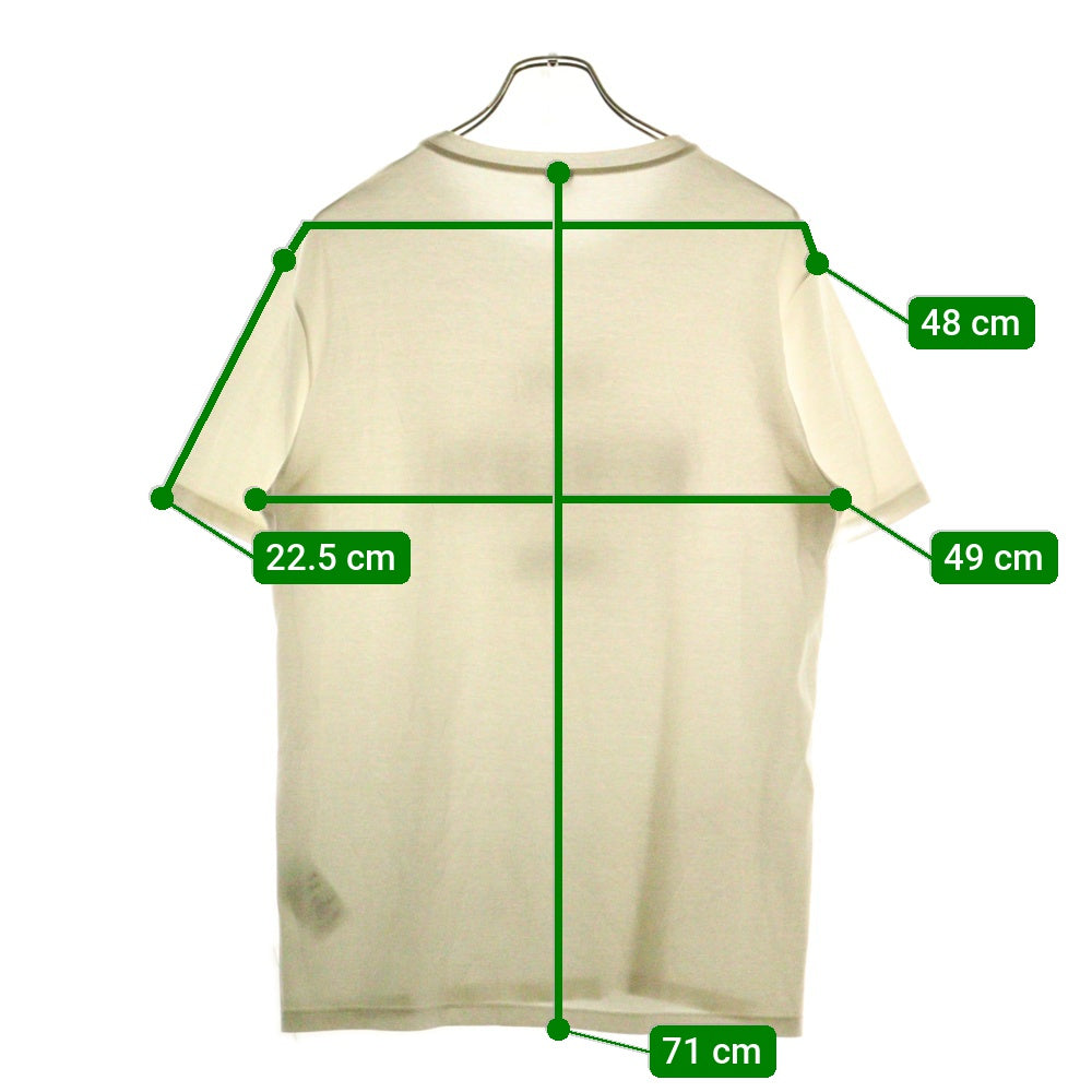 Berluti(ベルルッティ) ロゴ半袖Tシャツ R18JRS50JAEK ホワイト