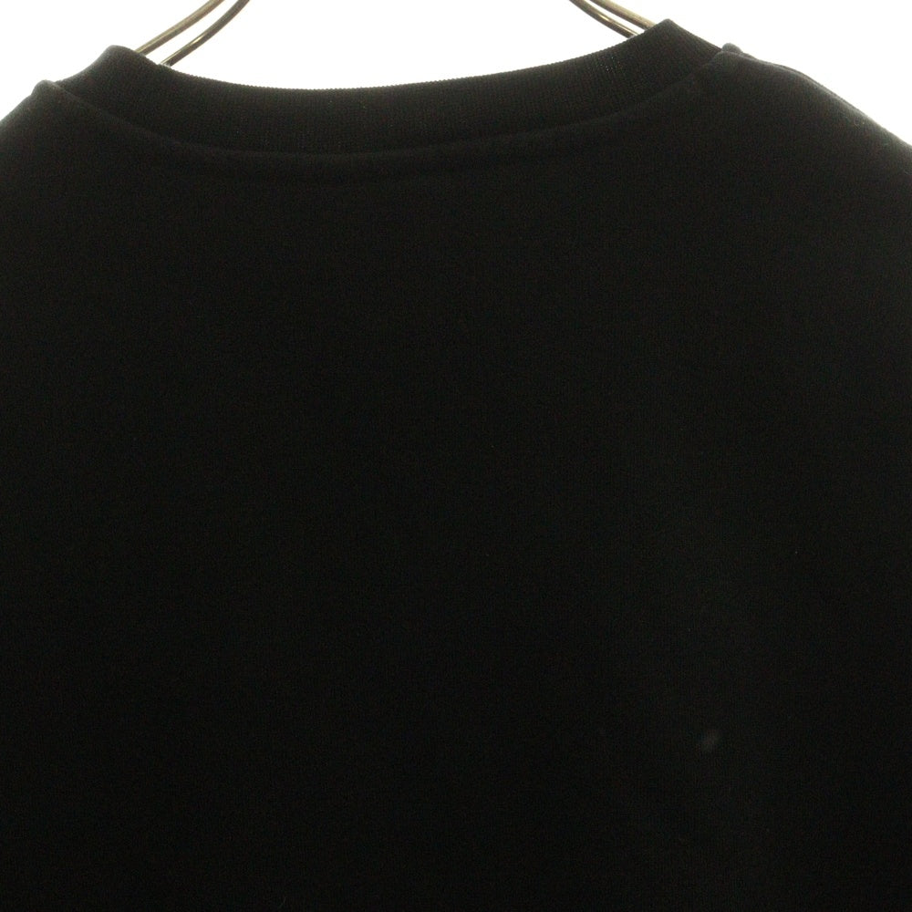 KITH(キス) ×THE SIMPSONS EMBROIDERED SWEAT シンプソンズ フロント刺繍 クルーネックスウェット ブラック 21-070-060-0015-1-0