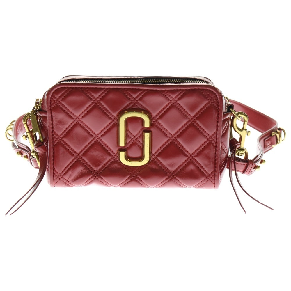 MARC JACOBS(マークジェイコブス) キルティング ショルダーバッグ レッド M0015419