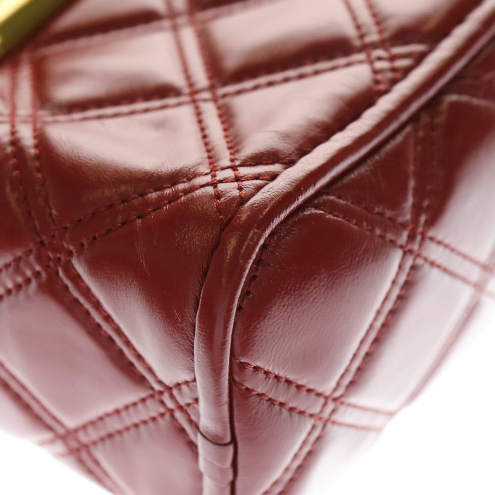 MARC JACOBS(マークジェイコブス) キルティング ショルダーバッグ レッド M0015419