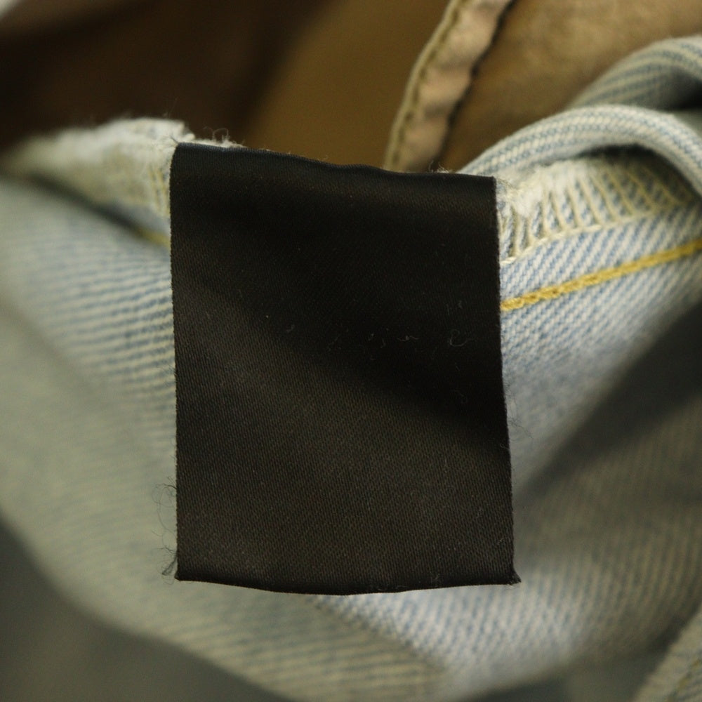 greatLand(グレイトランド) ×ASKYURSELF アスクユアセルフ ダメージ加工フレアデニム インディゴ