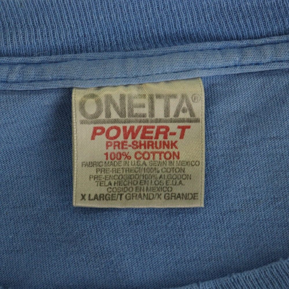 VINTAGE(ヴィンテージ) 90s SONIC YOUTH WASHING MACHINE ソニックユース プリント 半袖Tシャツ ブルー