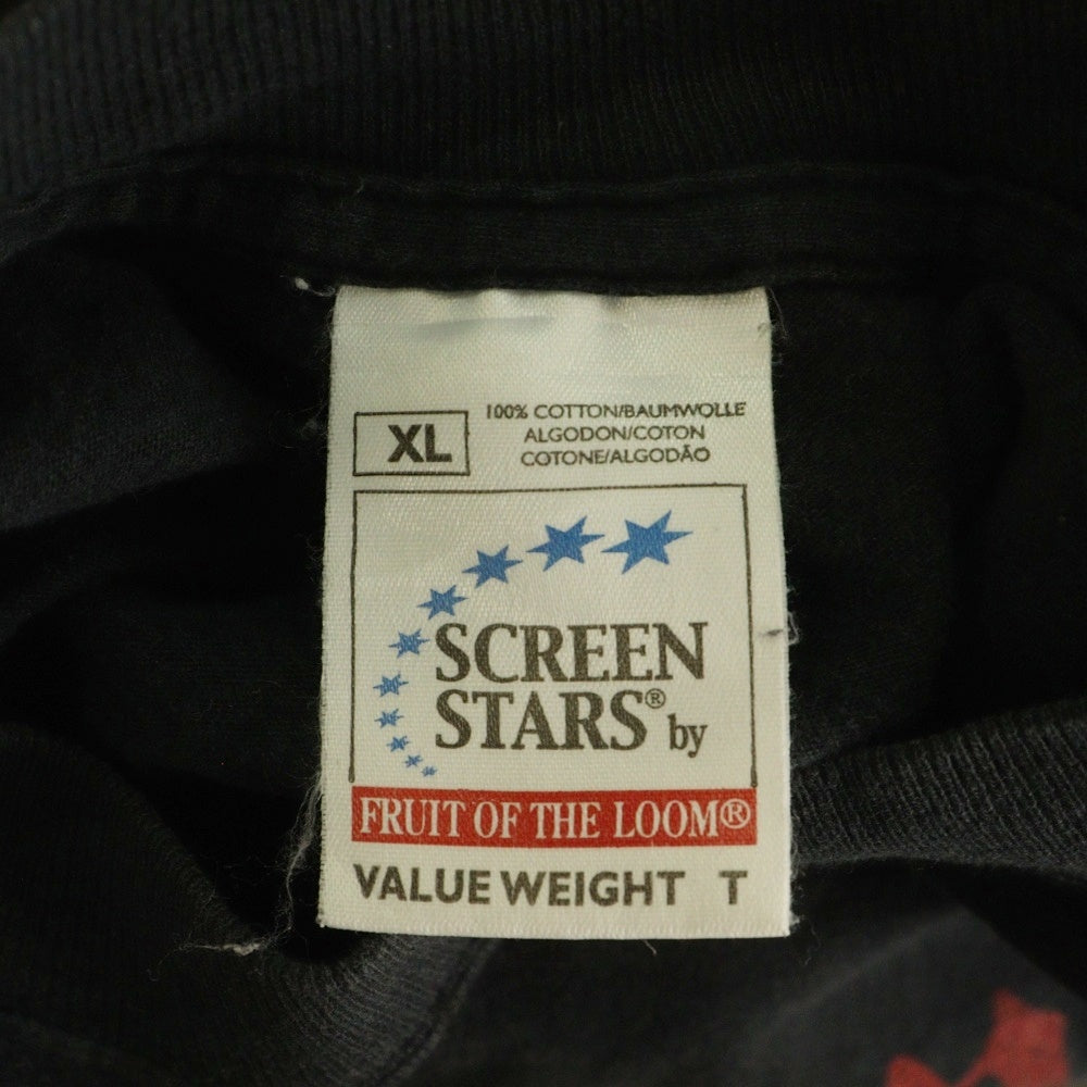 VINTAGE(ヴィンテージ) MARILYN MANSON GUNS GOD GOVERNMENT マリリンマンソン フロントプリント長袖Tシャツカットソー ブラック