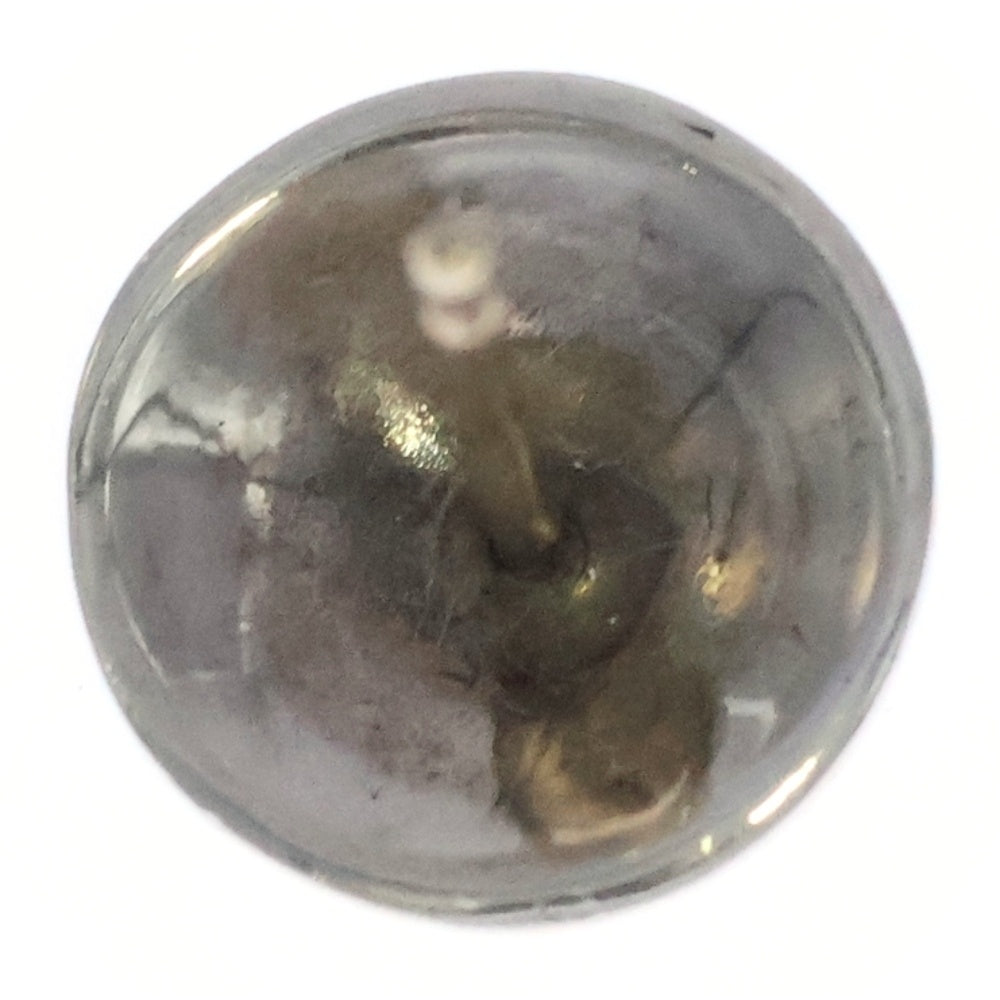 CHROME HEARTS(クロムハーツ) STUD CRSBLL クロスボールスタッドピアス シルバー BCA110