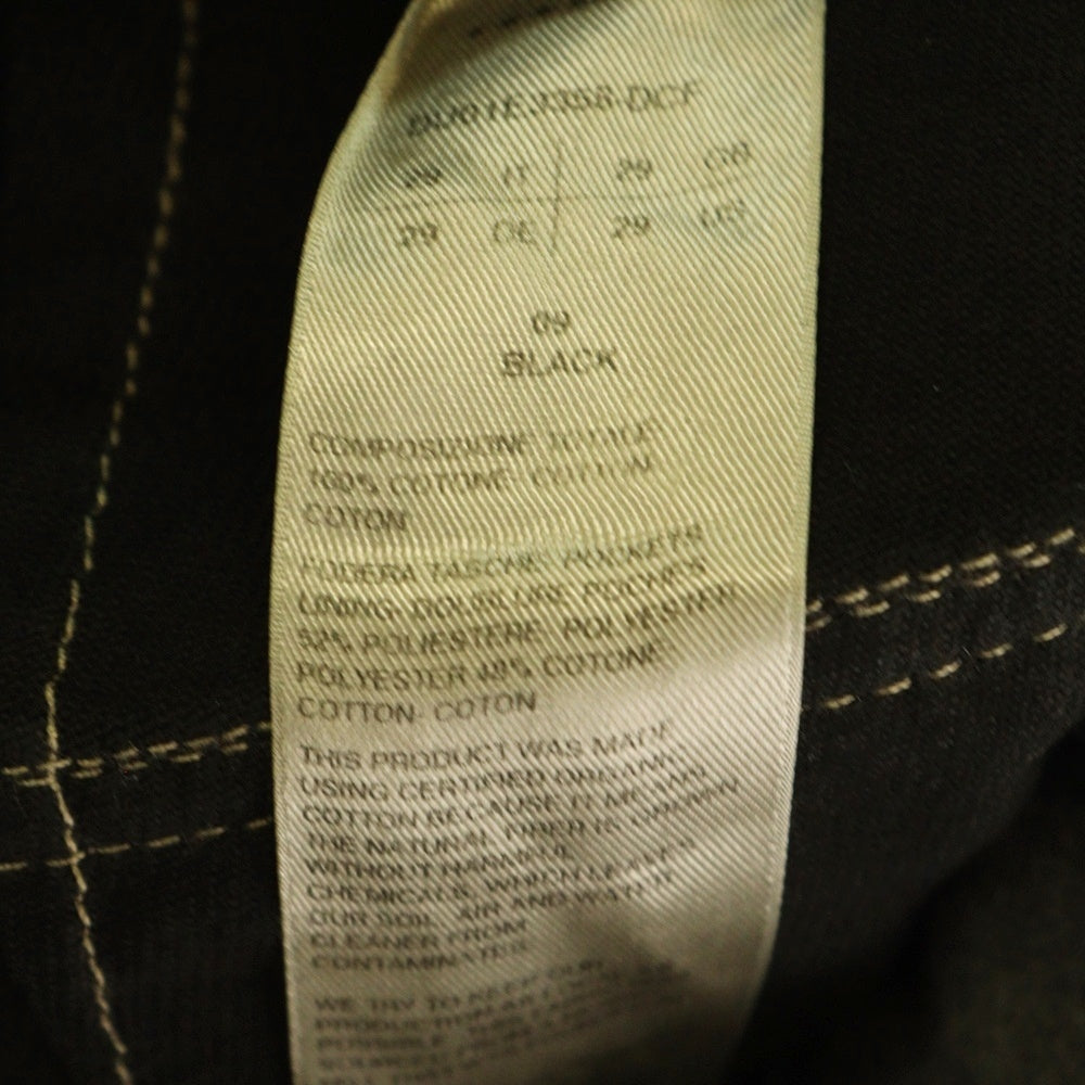 DRKSHDW(ダークシャドウ) STEFAN CARGO SHORTS ステファン カーゴショーツ コーティングデニムハーフパンツ ブラック DU01E3358-DCF