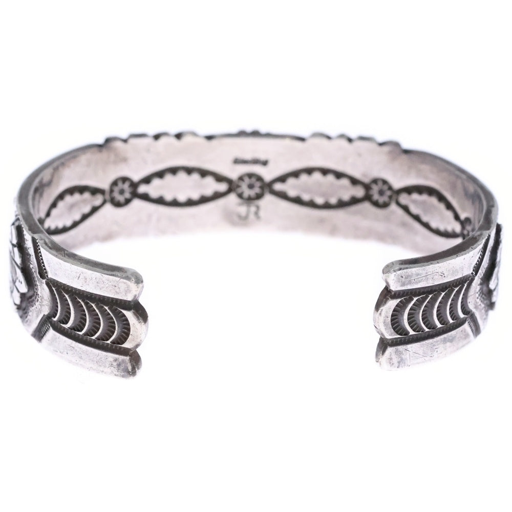 INDIAN JEWELRY(インディアンジュエリー) サンダーバード RAY JOHNSON作 バングル シルバー