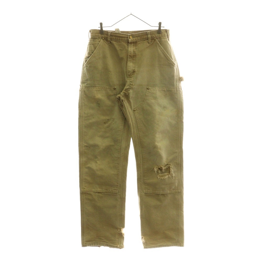 CARHARTT(カーハート) 90S 90s DOUBLE KNEE PANT ダブルニー ワークペインターパンツ ブラウン