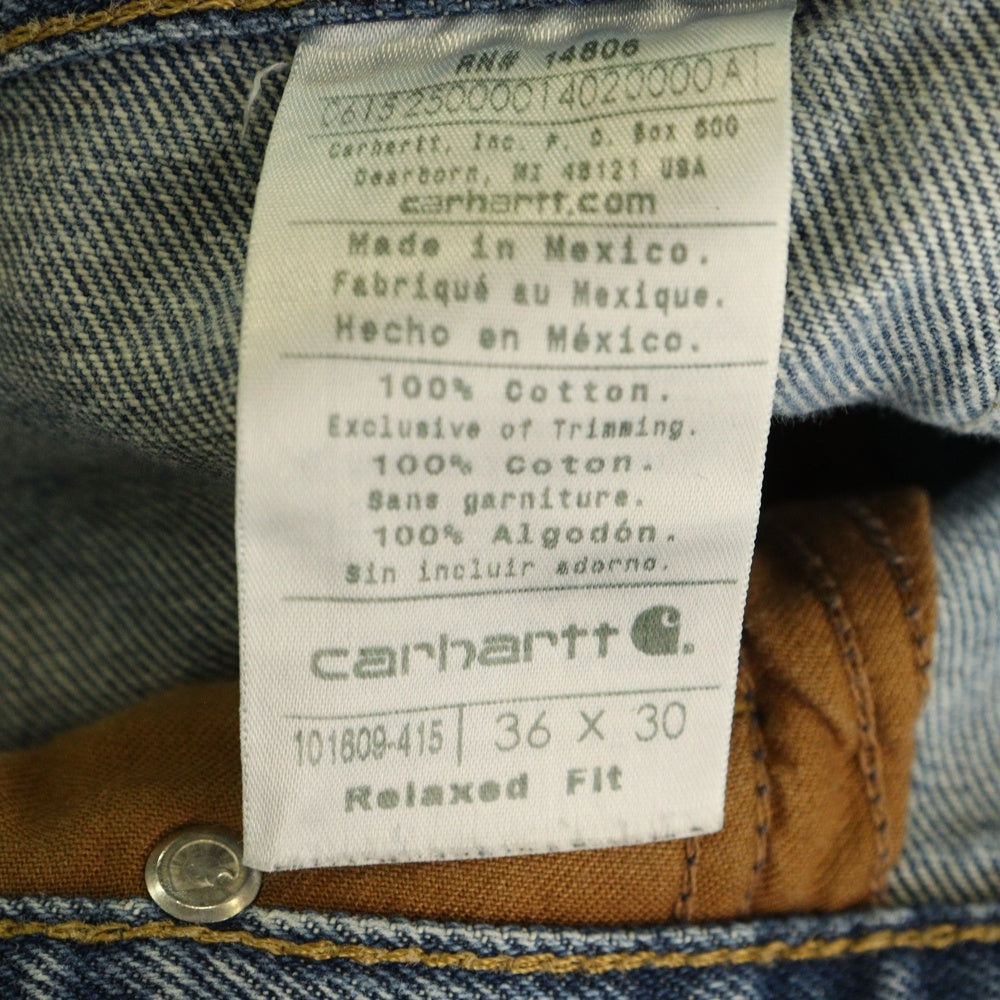 CARHARTT(カーハート) 00S DOUBLE KNEE PANT ダブルニー ワークペインターデニムパンツ インディゴ