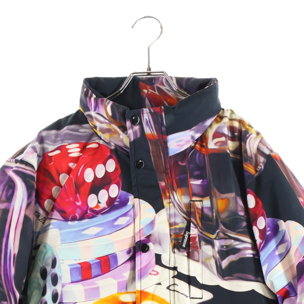SUPREME(シュプリーム) 18AW Casino Down Jacket カジノモチーフ ダウンジャケット マルチ