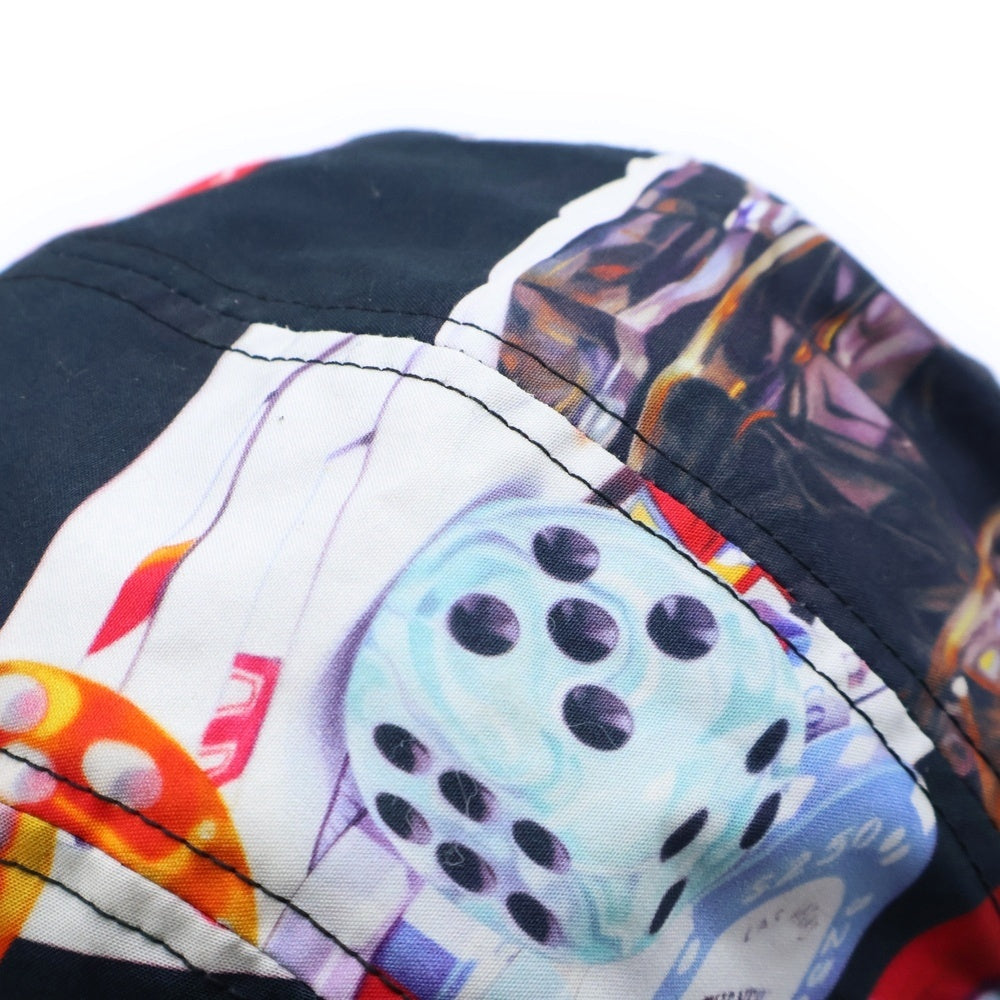 SUPREME(シュプリーム) 18AW Casino Camp Capカジノモチーフ キャンプキャップ マルチ