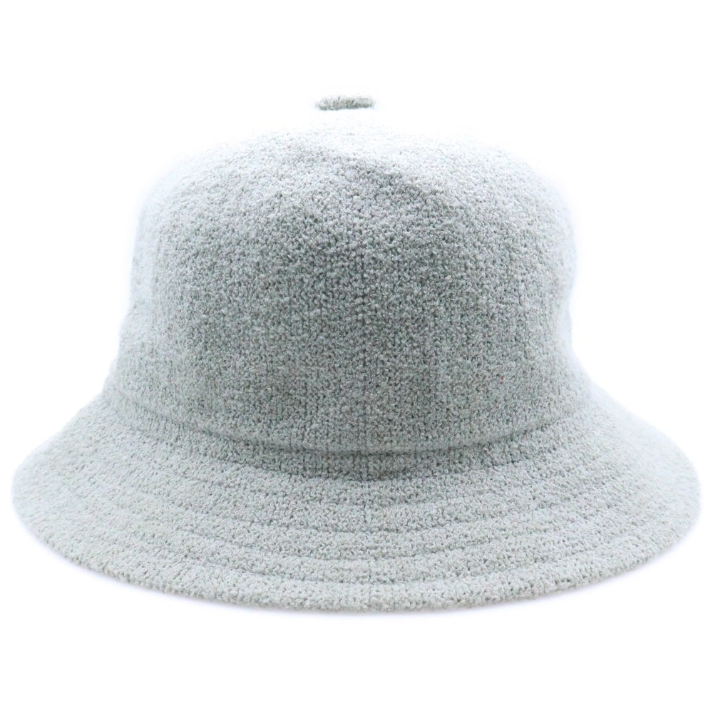 STUSSY(ステューシー) ロゴ刺繍パイルベルハット グレー