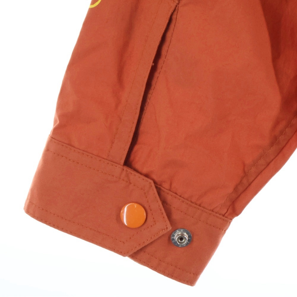 FLAGSTUFF(フラッグスタッフ) 17AW パッチワークプリント長袖シャツ 2017AW-FS-13 オレンジ