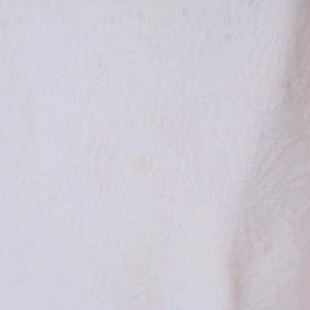 CHROME HEARTS(クロムハーツ) Y NOT Crewneck Sweat ワイノット 総柄クロス パイル地 クルーネックスウェット ホワイト