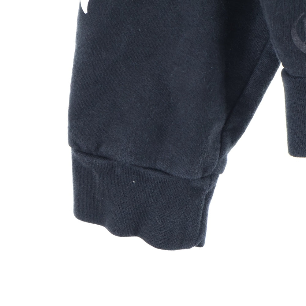 CHROME HEARTS(クロムハーツ) SWTSHRT PLVR ネックロゴプリント クルーネックスウェットトレーナー ブラック