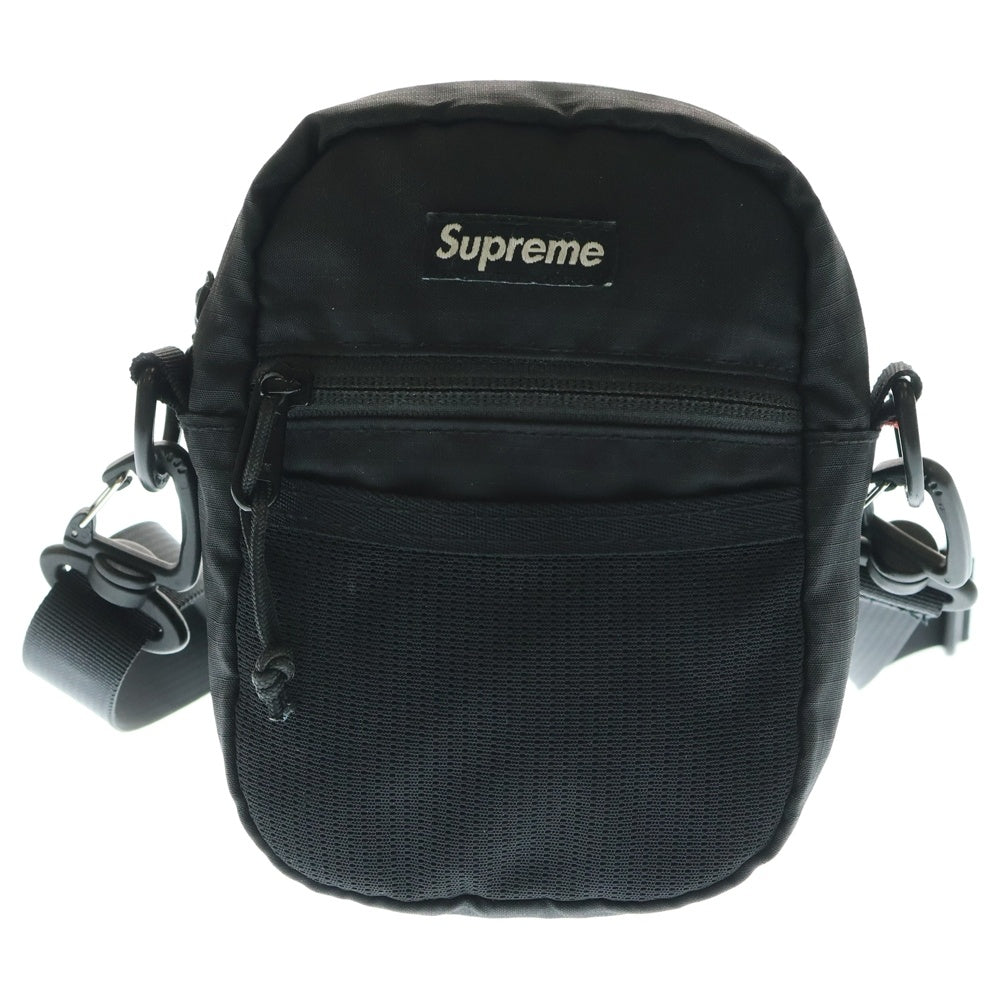 SUPREME(シュプリーム) 17SS Cordura Ripstop Nylon Small Shoulder Bag ナイロンショルダーバック ブラック