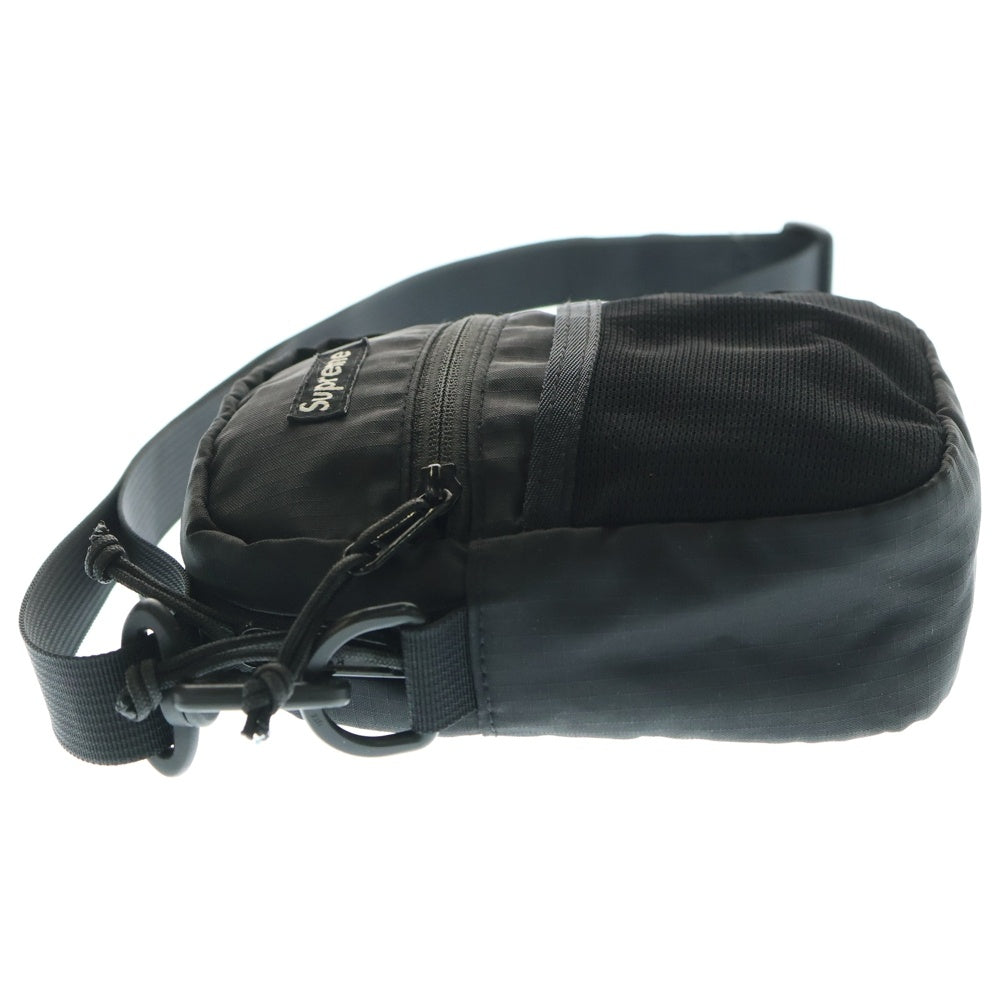 SUPREME(シュプリーム) 17SS Cordura Ripstop Nylon Small Shoulder Bag ナイロンショルダーバック ブラック