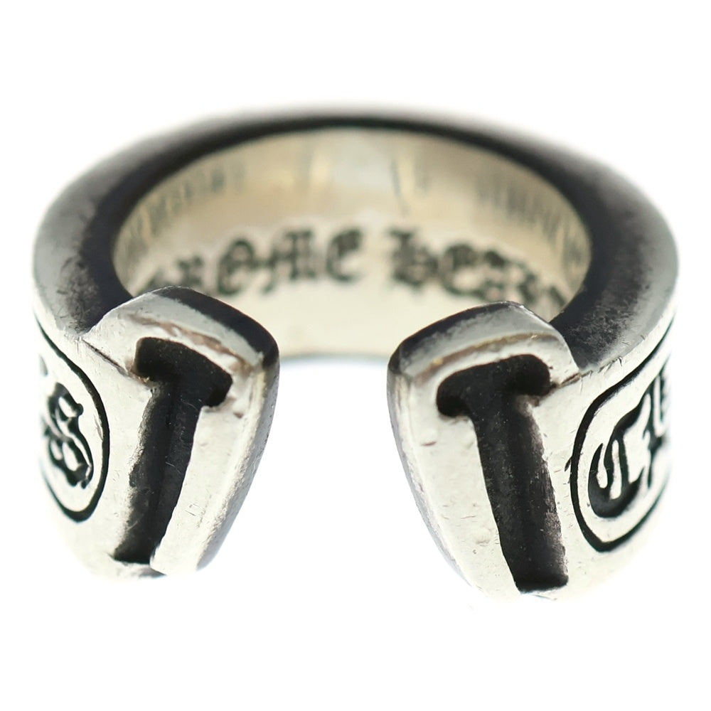 CHROME HEARTS(クロムハーツ) LG SCROLL LABEL ラージスクロールラベル リング シルバーBCA383