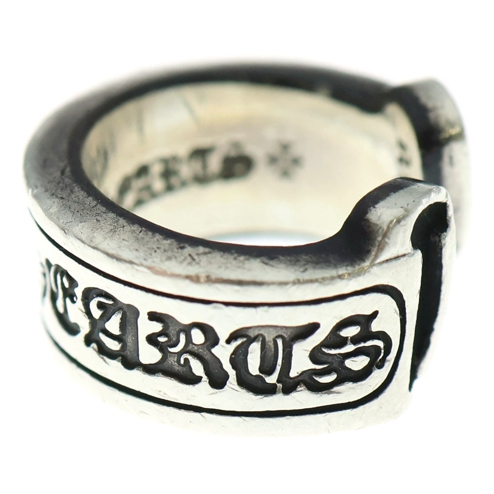CHROME HEARTS(クロムハーツ) LG SCROLL LABEL ラージスクロールラベル リング シルバーBCA383