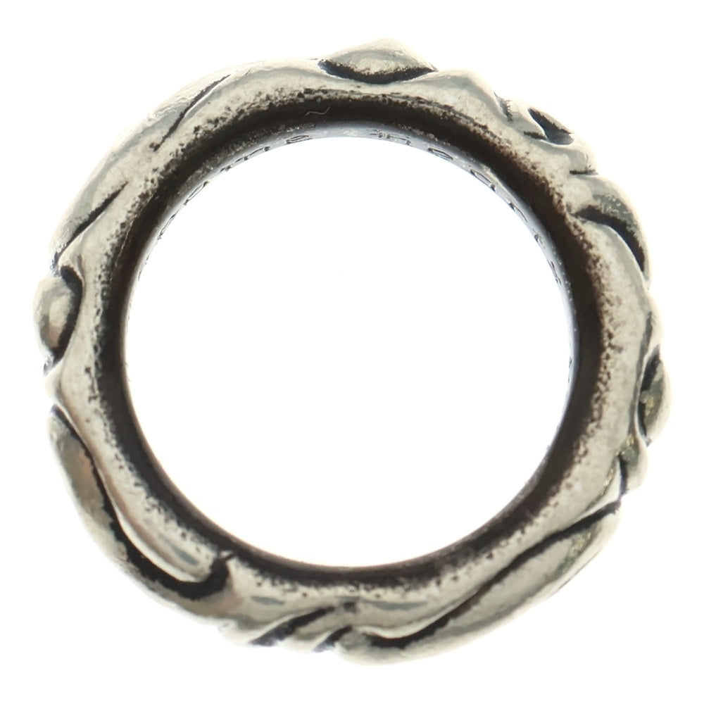 CHROME HEARTS(クロムハーツ) SCRL BAND スクロールバンド リング シルバー BCA351
