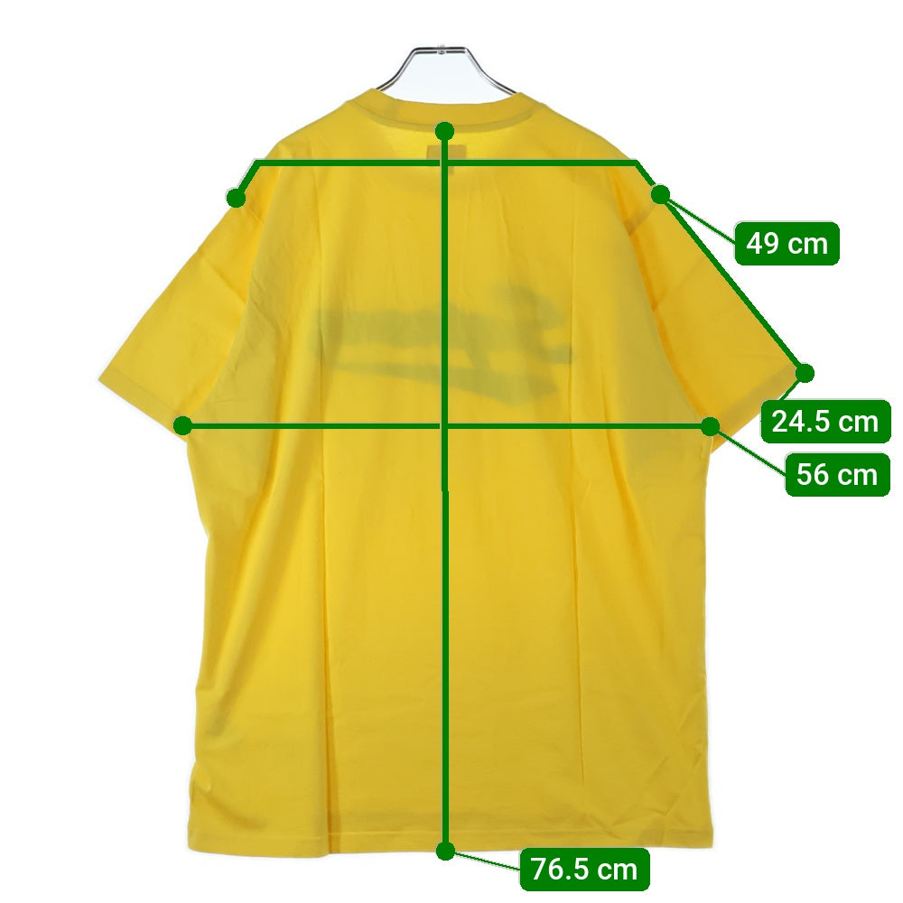 SUPREME(シュプリーム) 20SS Intarsia Script Tee インターシャロゴ 半袖Tシャツカットソー イエロー